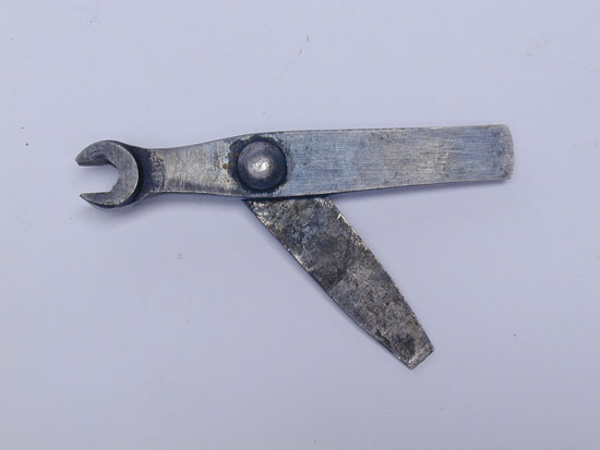 A Fire Blued Musket Wrench for the 1861 Colt Special Musket