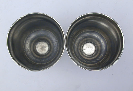 A Pair of Unmarked Boardman Short Chalices