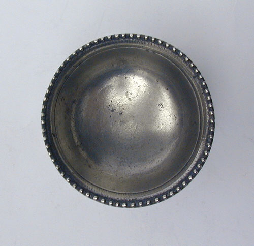 A Continental Pewter Open Salt