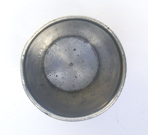 A Small Pewter Marked Beaker