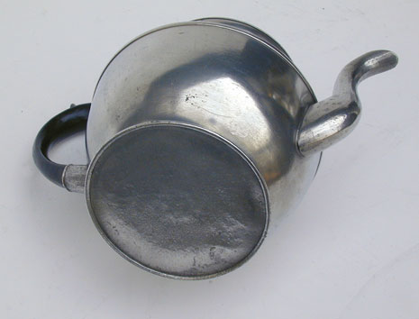 A One Cup Unmarked Boardman Pewter Teapot