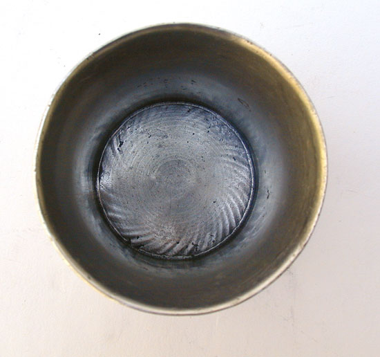 An American Pewter Beaker by Thomas Wildes