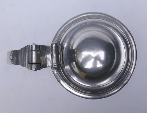 A Quart Pewter Export Tankard by William Charsley