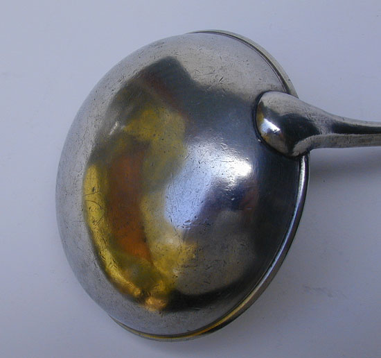 A John Palethorp Pewter Ladle