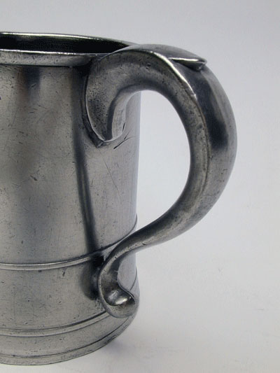 An Edward Danforth Pint Pewter Mug