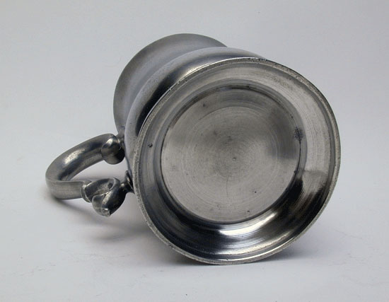 An Export Tulip Form Pewter Mug by Joseph Spackman