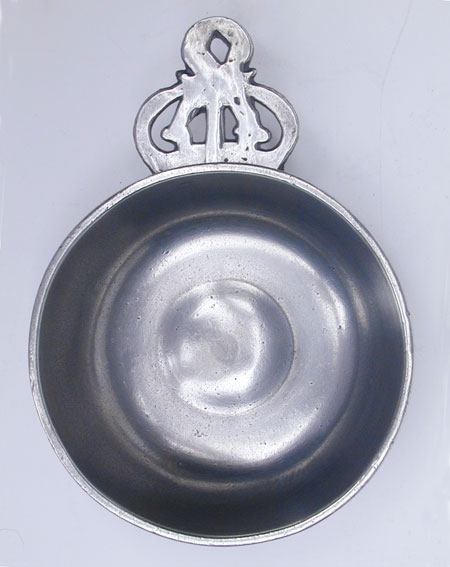 An Unmarked  Boardman Coronet Handle Porringer