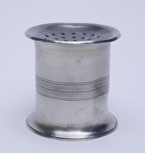 A Scarce Unmarked Trask Pewter Sander