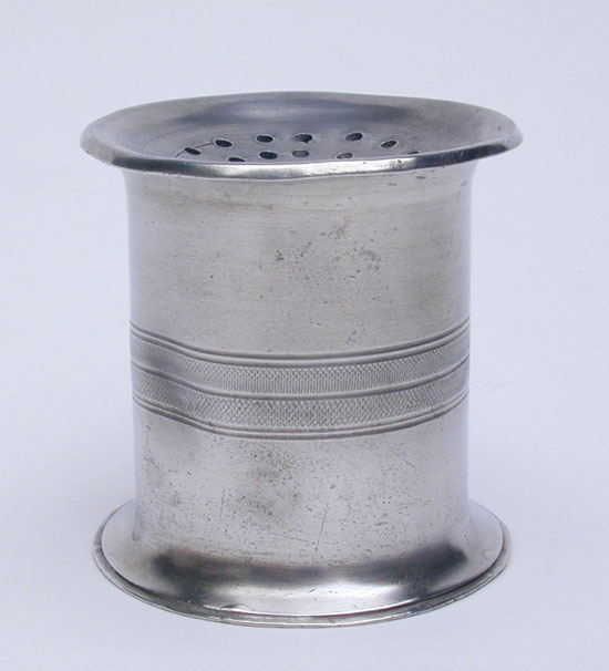 A Scarce Unmarked Trask Pewter Sander