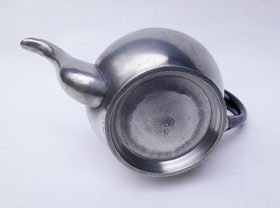 An Unusual Edgar & Son Inverted Mold Export Teapot