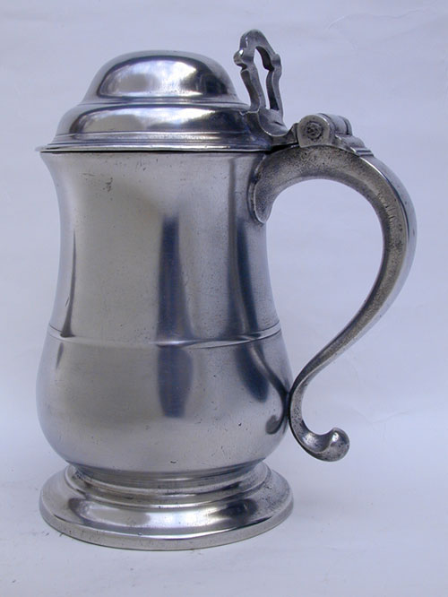 A Quart Tulip Form Tankard by Hale & Sons