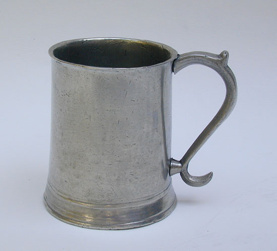 An Unmarked American Gill Mug from the Danforth Boardman Molds