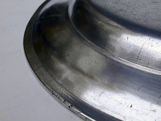 A Very Rare Pewter Plate by Jacob Eggleston