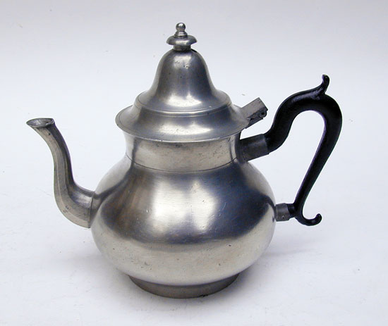 A New England Pear Form Teapot by J B Woodbury
