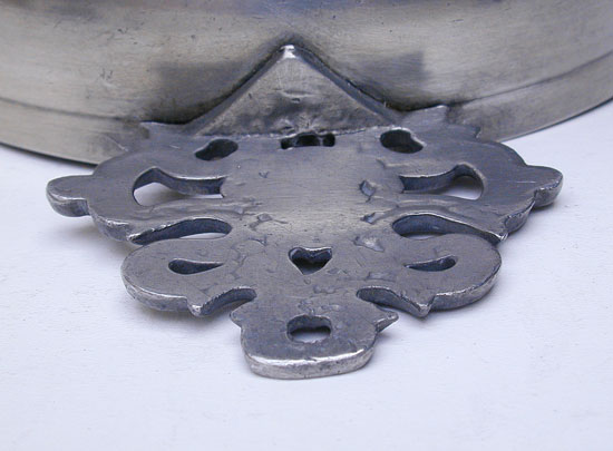 An Old English Handle Porringer by Josiah Danforth