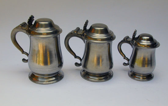 A Middle Sized Ingram & Hunt Tulip Tankard